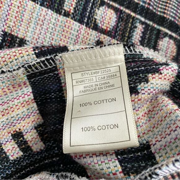 Bb Dakota Aztec Print Open Cardigan Jacket Womens Size S Small - Picture 6 of 6